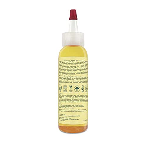 SheaMoisture Hair Serum Oil for Damaged Hair Jamaican Black Castor Oil Hair Oil with Shea Butter 2 oz