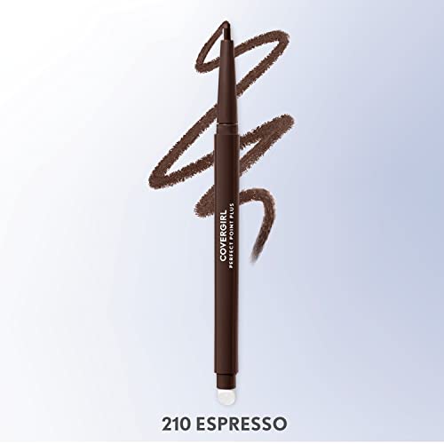 COVERGIRL Perfect Point PLUS Eyeliner Pencil, Espresso .008 oz. (0.23 mg) (Packaging may vary)