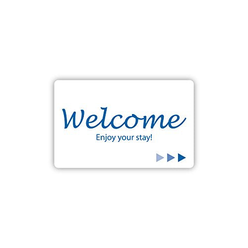 Magnetic Stripe Key Cards for Hotels & Motels - 500 Pack