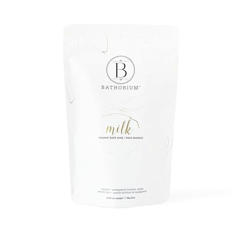 Gentle Mineral Bath Soak for Sensitive Skin - Coconut Milk & Dead Sea Salt, 23 oz