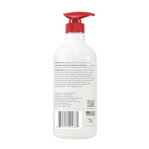 Goat's Milk Body Lotion by Lover's Care – Anti-Oxidant, Rose Hip & Shea