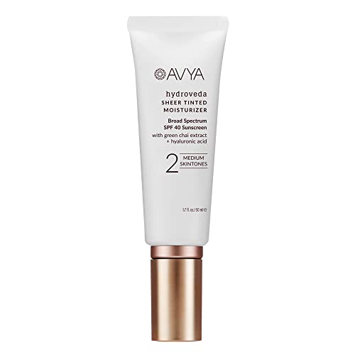 AVYA Skincare SPF 40 Tinted Moisturizer Shade #2 Medium 1.7oz – Hydrating, Natural Coverage