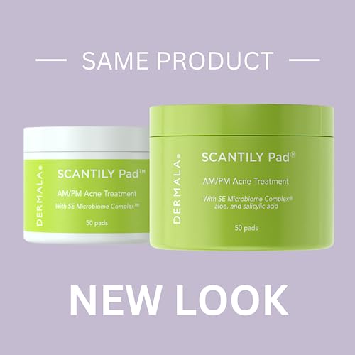 Acne Treatment Pads for Clear Skin - AM/PM Salicylic Acid & Aloe Vera