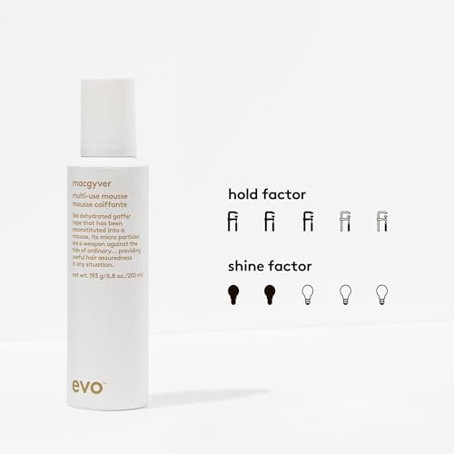 Multi-Use Hair Mousse 6.8 oz - Shape, Volume & Hold for All Hair Types