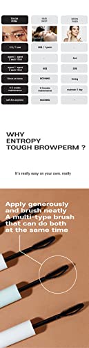 ENTROPY MAKE UP Tough Brow Lift Perm Kit for Fuller, Defined Eyebrows