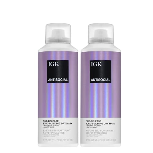 Dry Hair Repair & Hydrating Mask Pack of 2 - Bond-Building Leave-In Treatment