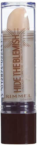 Rimmel Hide the Blemish Concealer Stick Ivory 0.16oz Pack of 4 - Clear Cap