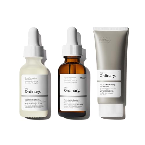 Anti-Aging Skin Care Bundle Set with Retinol, Hyaluronic Acid & Moisturizer