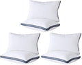 Queen Size Pillows Set of 6 - Luxury Hotel Comfort for Sleepers