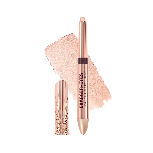 Charlotte Tilbury Exagger-Eyes Satin Diamonds Brightening Eyeshadow Stick, Long-Lasting & Waterproof