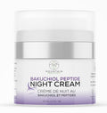 Bakuchiol Night Cream with Peptides & Ceramides - Fragrance-Free, Pregnancy-Safe Moisturizer, 50mL