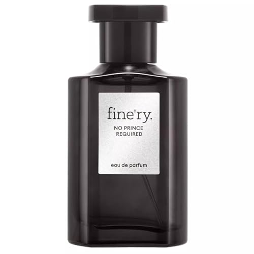 Fine'ry Jasmine Amber Eau de Parfum - Prince Paris Marshmallow Variation, Long-Lasting Floral Musk Perfume for Women, 60mL