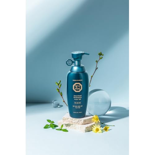 Oily Hair Shampoo with Heartleaf Extract - 400ml Deep Cleansing Korean Hair Care