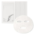 Rice Bran Sheet Mask with Rice and Herb Extracts - Hydrating & Soothing Cotton Face Mask - 10 Pack