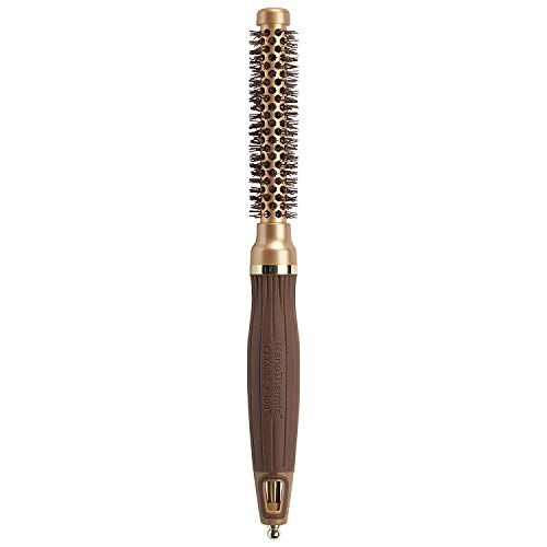 Olivia Garden NanoThermic Ceramic Ion Thermal Hair Brush - 1/2" Gold