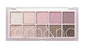 rom&nd Peony Nude Garden V1 Eyeshadow Palette - 10 Shimmer Shades for Natural & Bold Looks