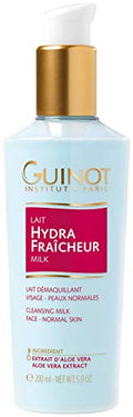 Guinot Refreshing Cleansing Milk - Moisturizing Facial Cleanser, 5.9 Fl Oz
