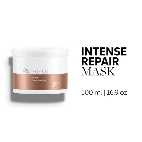 WELLA PROFESSIONALS Fusion Intense Repair Hair Mask for Damaged Hair, Treatment for Hair Repair & Hair Breakage
