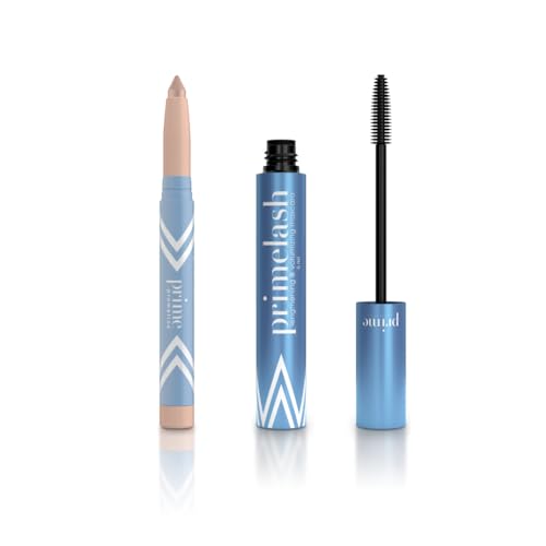 Ultimate PrimeLash Mascara and PrimeEyes Brightener Duo ? Black Primelash Mascara & PrimeEyes Estrella Eye Brightener