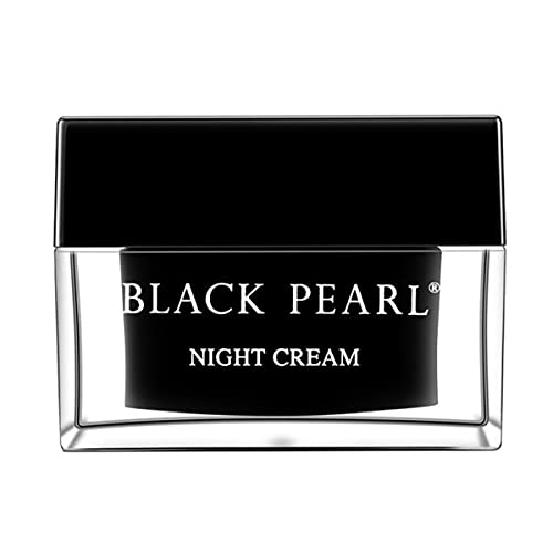 Black Pearl Night Cream with Pearl Powder & Dead Sea Minerals for All Skin Types