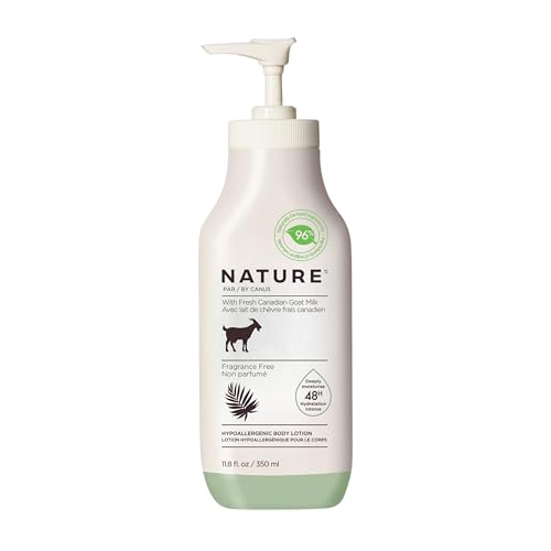 Nature Fragrance-Free Goat Milk Body Lotion for Sensitive Skin 11.8 oz