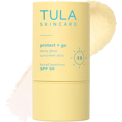 TULA Protect + Go SPF 50 Sunscreen Stick 3.38 oz - Broad Spectrum, Travel Size