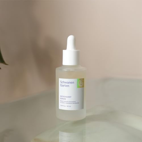 Schwanen Garten Antioxidant Face Serum for Hydrating & Anti-Aging Skin Care 1.35oz