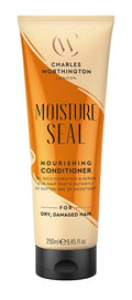 Charles Worthington Moisture Seal Conditioner with Coconut & Argan Oils, Deep Nourishing Hair Treatment, 250 ml