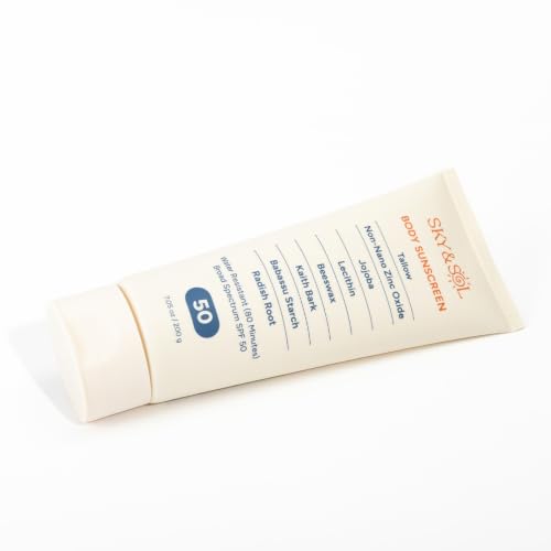 Sky & Sol SPF 50 Body Sunscreen Large 7.05 oz - Reef Safe Waterproof