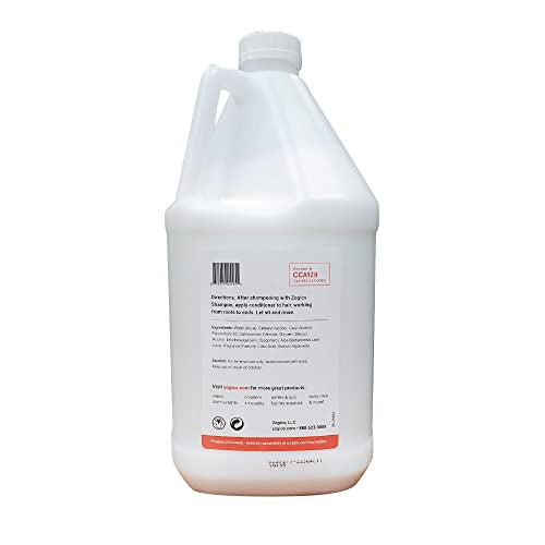 Conditioner Refill 1 Gallon Citrus Aloe for Hair & Spa - Zogics