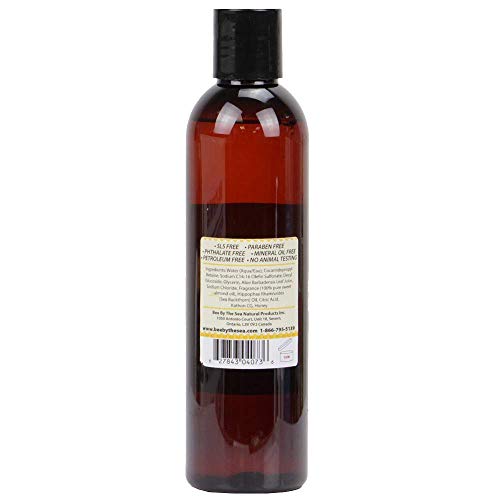 Bee By The Sea Buckthorn and Honey Naturally Scented Body Wash for All Skin Types 8 Ounces