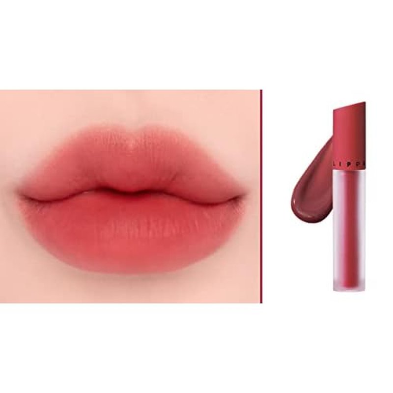 JUNG SAEM MOOL LIP-PRESSION See-Through Tint 0.14 Fl Oz, Soft Blurred Velvet Tint with Lightweight Long lasting Hydration, Seamless Fit Texture, Mood Tone Color, Korean Lip Makeup (RUBY VEIL)