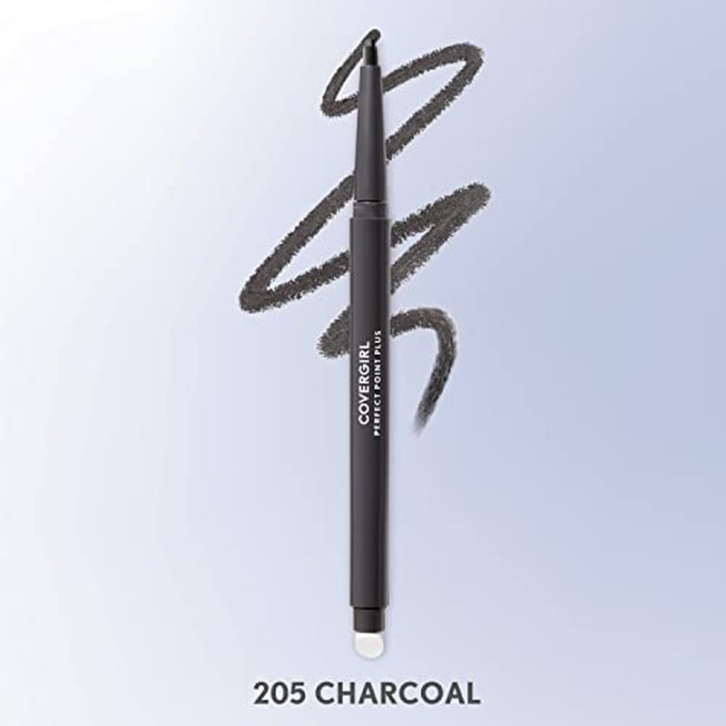 COVERGIRL Perfect Point Plus Eyeliner, Charcoal, 0.08 Ounce (Pack of 2)