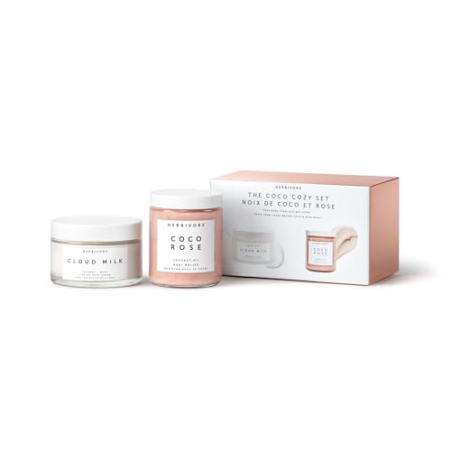 Herbivore Coco Cozy Body Set - Firming Body Cream & Exfoliating Polish