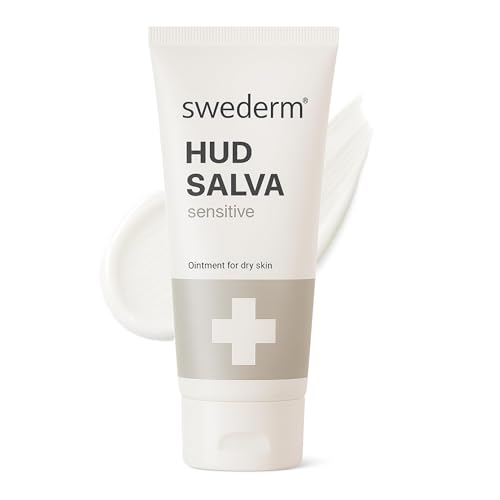 swederm Hudsalva Sensitive Eczema Hand Cream 1.69 Oz - Soothing and Moisturizing Hands and Foot Cream - Healing Ointment with Glycerine - Nourishes & Repair Dry Skin and Callus - Fast Absorbing