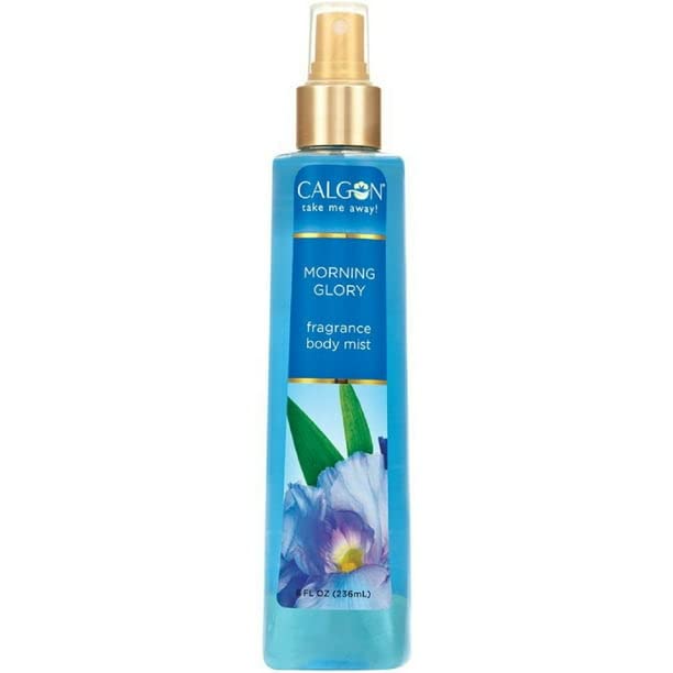 Calgon Morning Glory Fragrance Body Mist 8 oz Pack of 3 - US Made