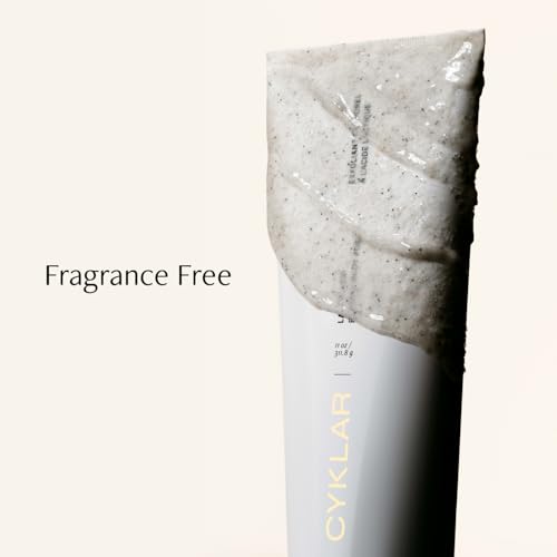 CYKLAR Lactic Acid Body Polish with AHAs & Volcanic Pumice - Fragrance-Free, 11 fl oz