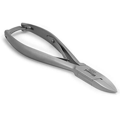 Nail Clippers for Men with Thick or Ingrown Toenails ? Blizzard Podiatrist Toenail Clipper Set German Forged ? 5.5 inch Heavy Duty Nail Cutter ? Straight Head Smooth Handles - Hospital Grade