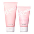Saturday Skin Rub-A-Dub Refining Peel Gel & Hydrating Foam Cleanser - Natural, Brightening Face Wash for All Skin Types