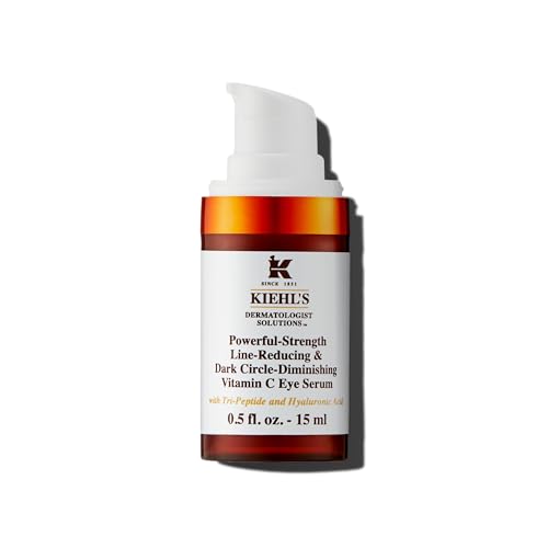 Kiehl's Powerful-Strength Eye Serum with Vitamin C & Hyaluronic Acid - 0.5 fl oz