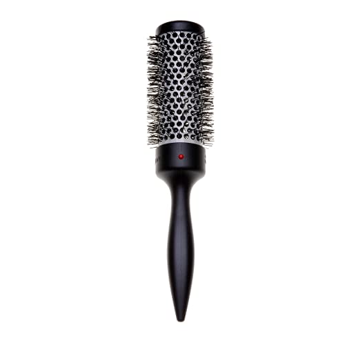 Denman Thermo Ceramic Hourglass Hot Curl Brush - Medium, Gray, For Styling & Volume