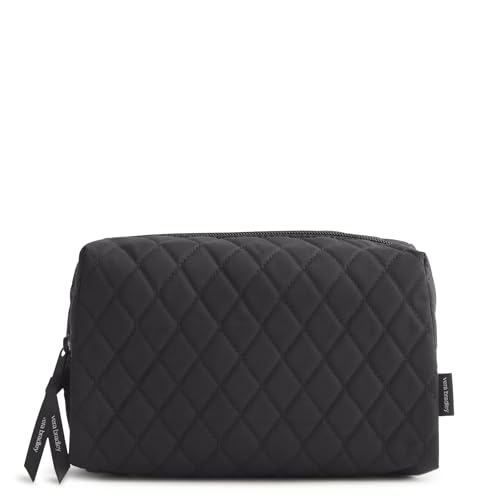 Vera Bradley Women's Premium Cotton Medium Cosmetic Bag - Moonless Night