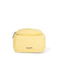 Lightweight Cosmetic Bag for Travel - Small Butter Yellow Makeup Organizer