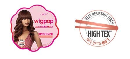 Wigpop Synthetic Wavy Medium Long Wig - Layered, Heat-Resistant Fiber