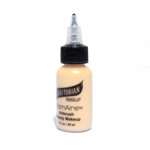 GlamAire Airbrush Makeup by Graftobian - High Definition Airbrush Foundation, Professional Formula for Long-Lasting Wear, For Makeup Artists and Beauty Aficionados, Made in USA, Sunrise Flush ?
