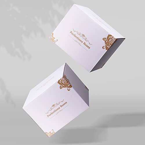 Perfectione 27 Red Roses Box - Mother's Day Gift with 27 Preserved Roses