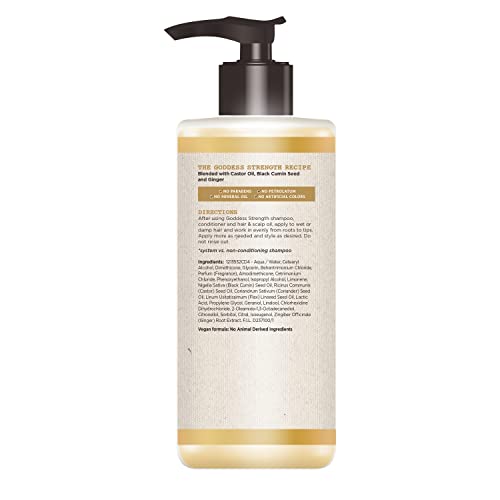 Leave-In Conditioner Cream for Curly Hair - Strengthening & Moisturizing - 10 Fl Oz Pack of 2 - Goddess Strength