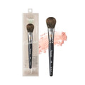 Piccasso 108 Blusher Brush with Soft Gray Squirrel Hair & Sheer Natural Glow, Small Face Makeup Tool