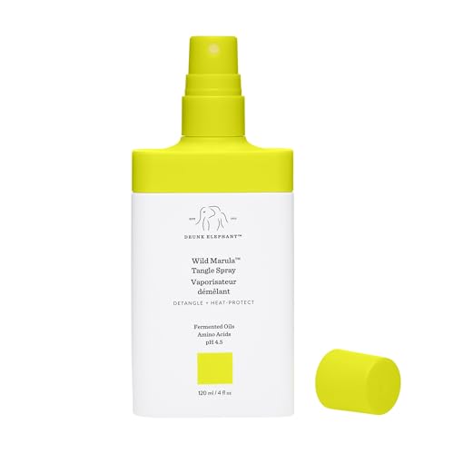 Detangler and Heat Protectant Spray - Sulfate-Free, Cruelty-Free, 120ml