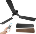 52 Inch Ceiling Fan with Lights Remote Control Dimmable Wind Speed Reversible